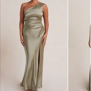 Green bec and bridge dress